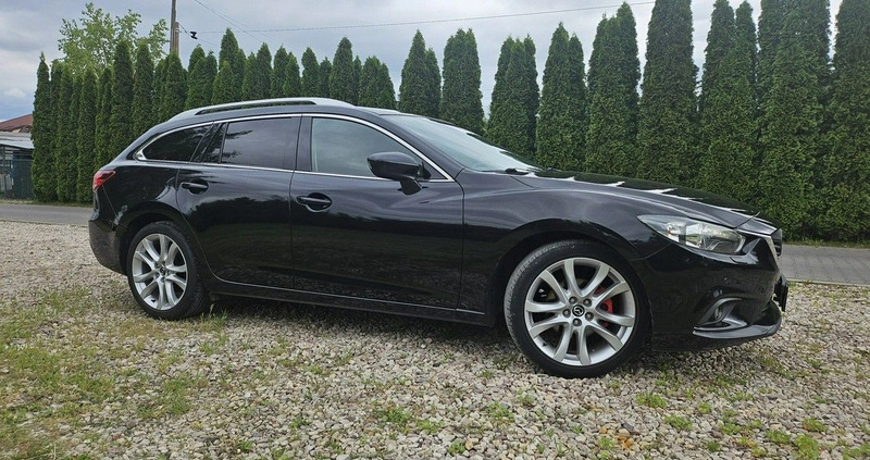 Mazda 6 cena 46200 przebieg: 173000, rok produkcji 2014 z Imielin małe 781